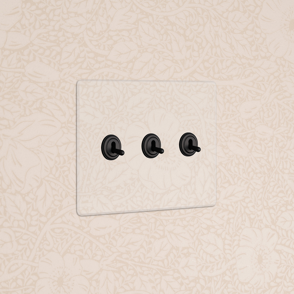Kew 3G Toggle Switch - Clear Bronze