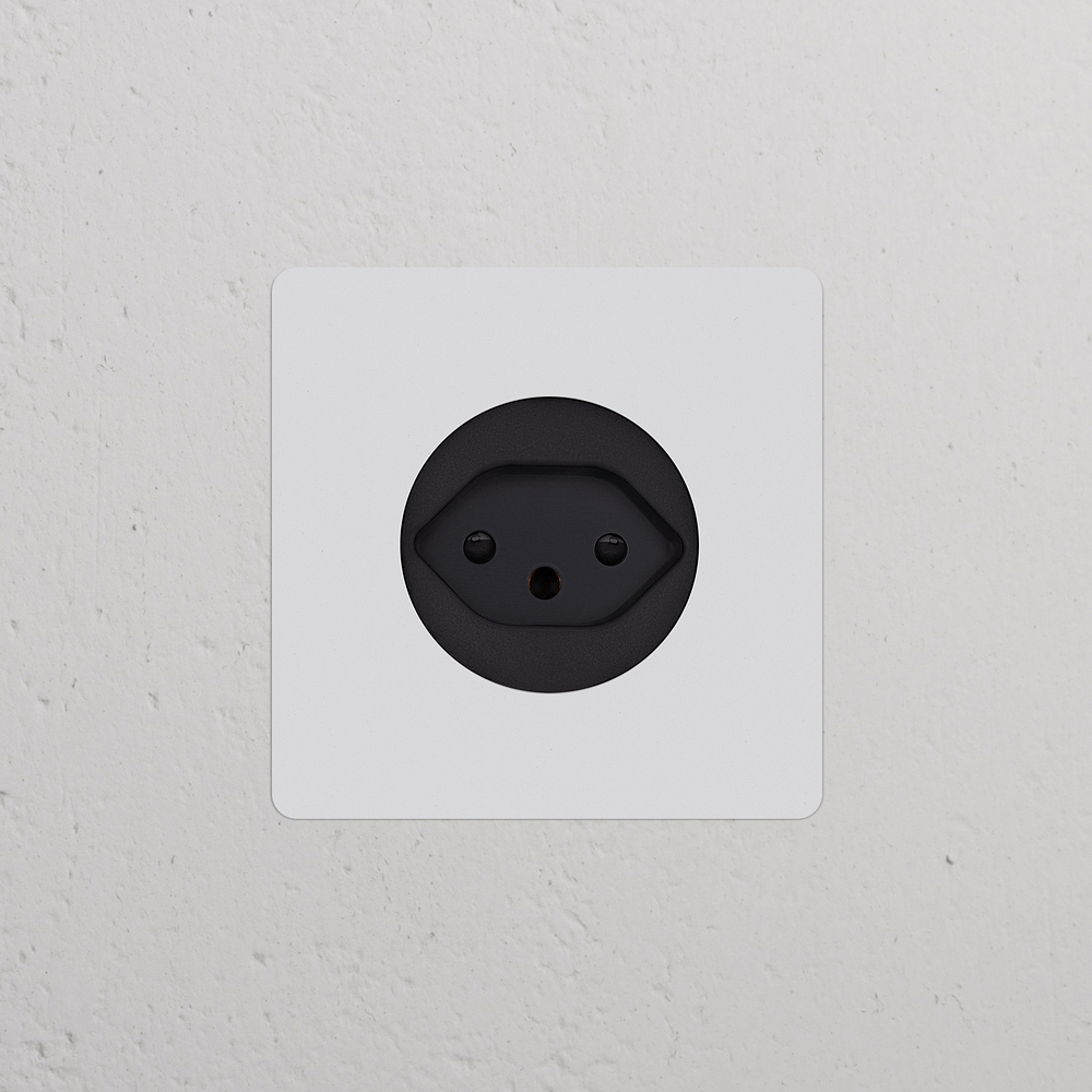 Kew Prise Suisse Type J (Plaque Simple) – Peignable | Noir