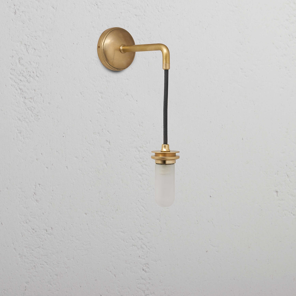 Claremont Corpo per lampada da parete sospesa piccola – Ottone Antico