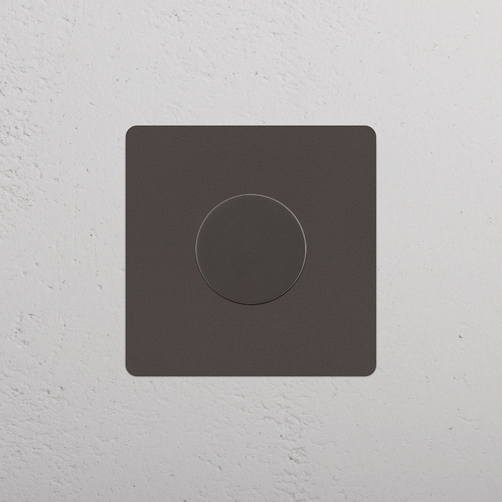 Kew Dimmer Rotativo Singolo - Bronzo
