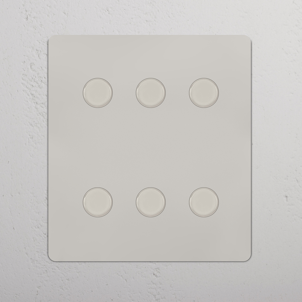 6G Two Way Dimmer Switch - Polished Nickel