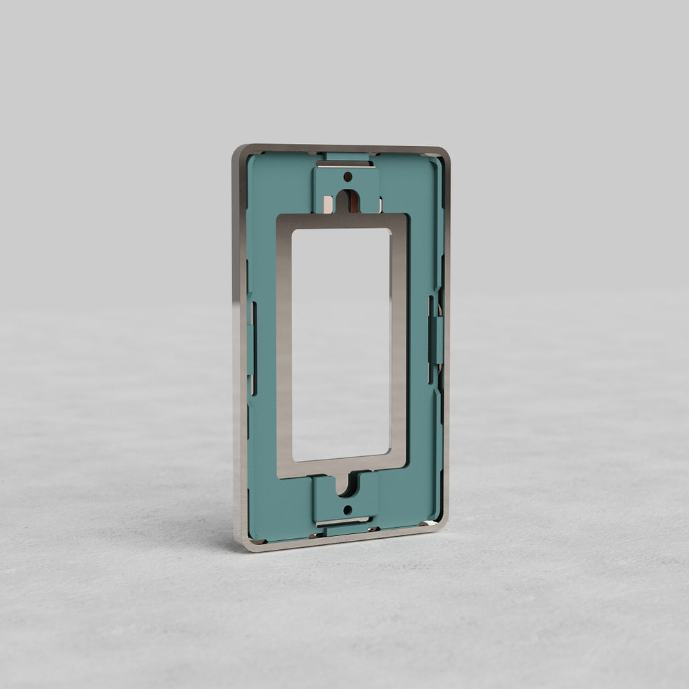 Grove 1G Outlet Plate - Polished Nickel