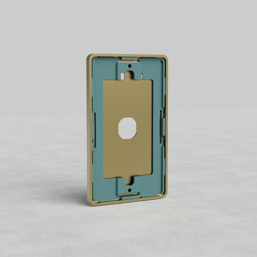 Grove 1G Switch Plate - Antique Brass