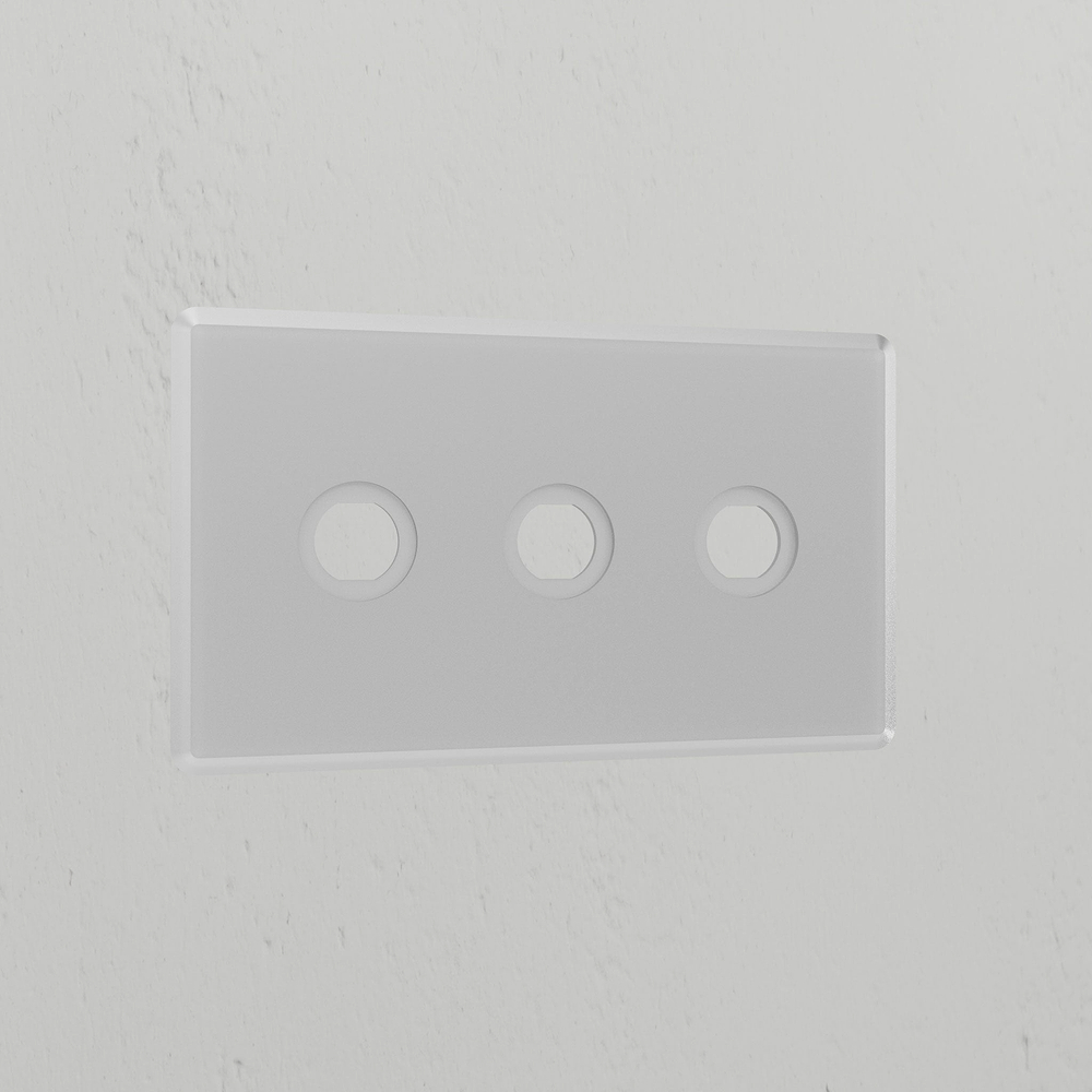 3G Switch Plate - Clear