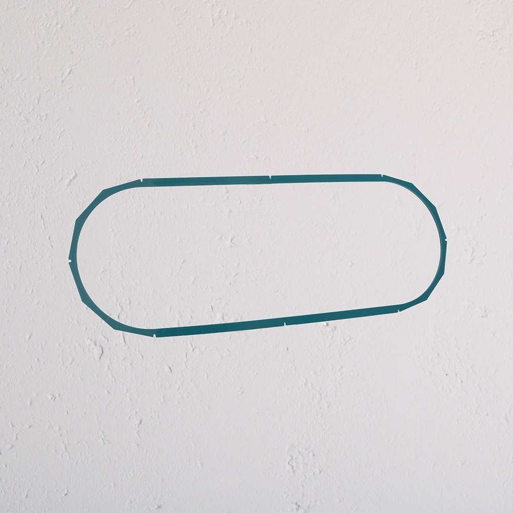 Drievoudige pleister trim 3 mm
