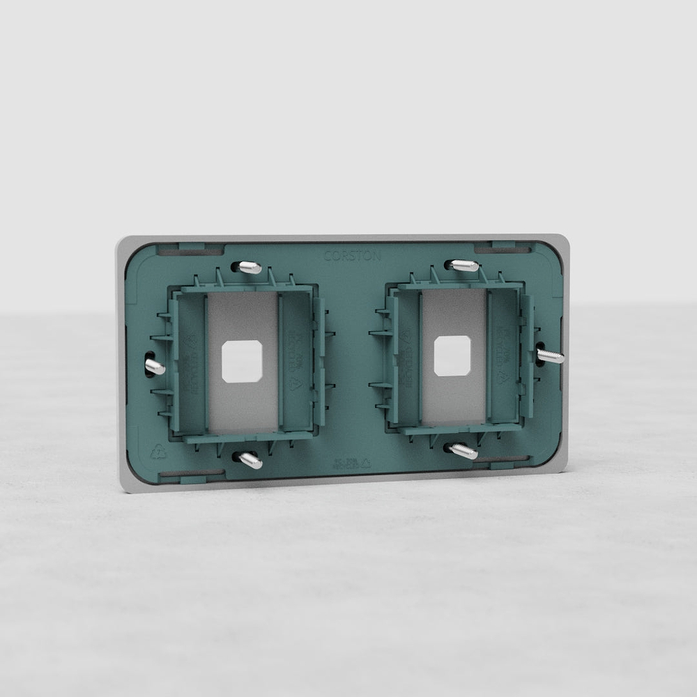Grove Plaque Insert Interrupteur x2 (Double) – Peignable