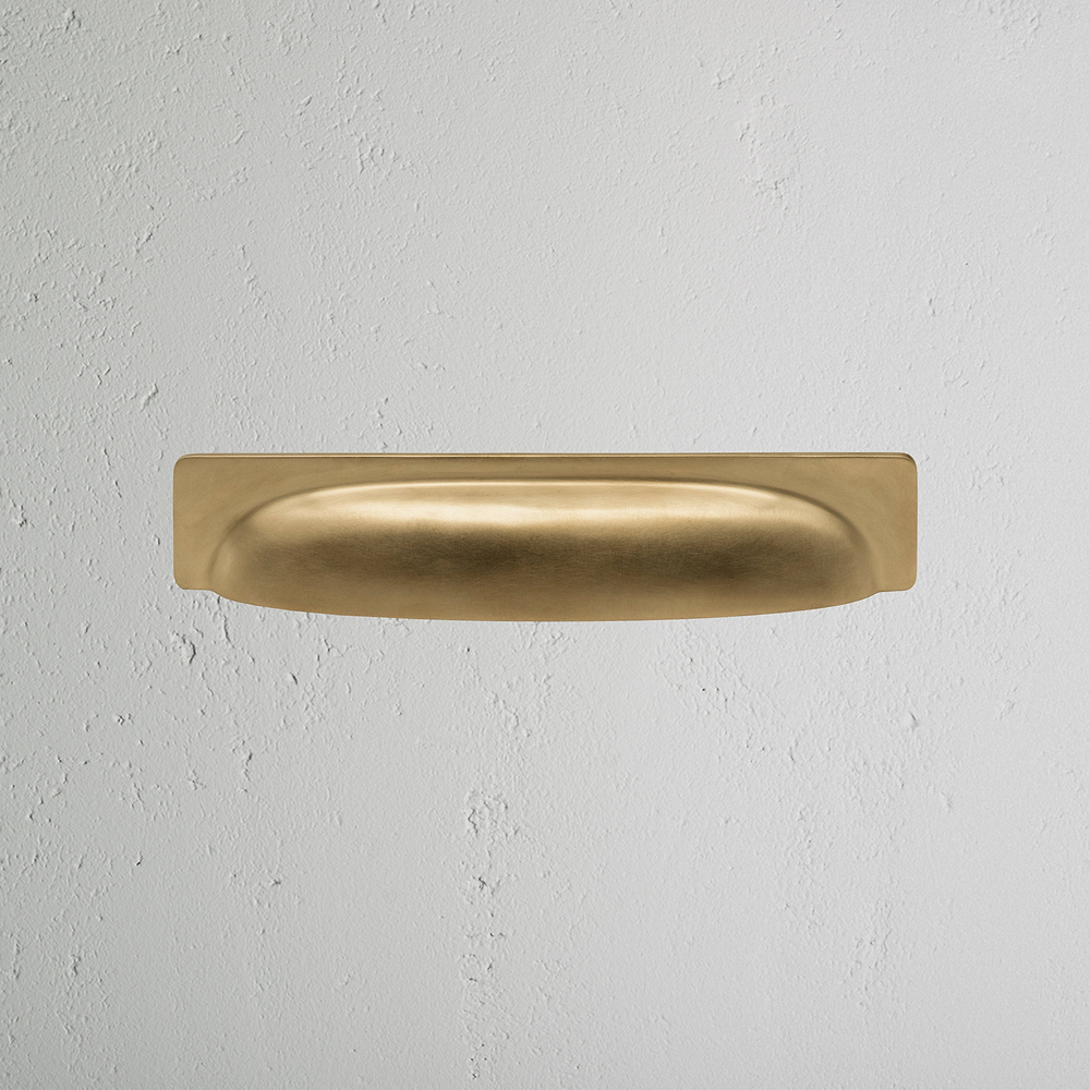 Elm Cup Handle Medium - Antique Brass