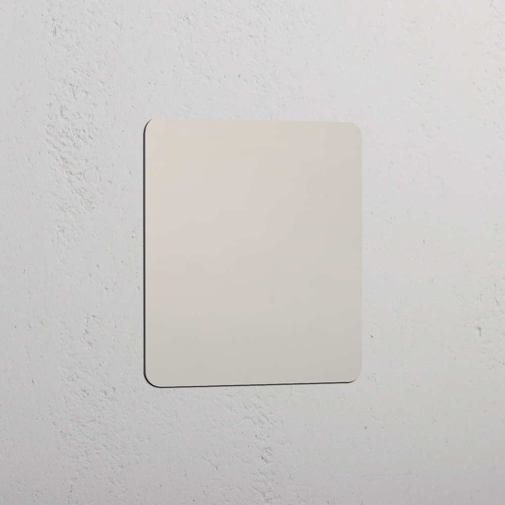 Kew Single Blank Plate - Polished Nickel
