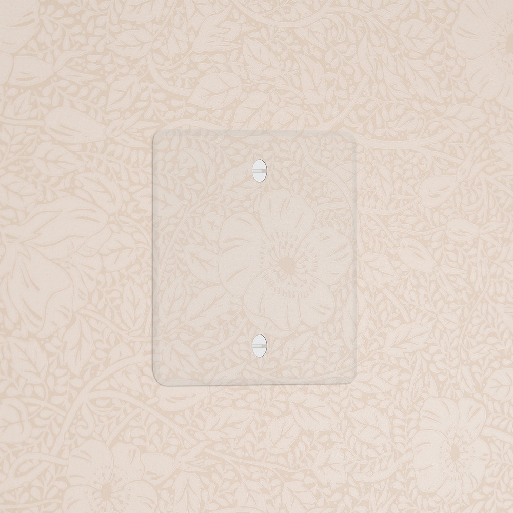 Kew Plaque Obturatrice (Simple) - Transparence | Blanc