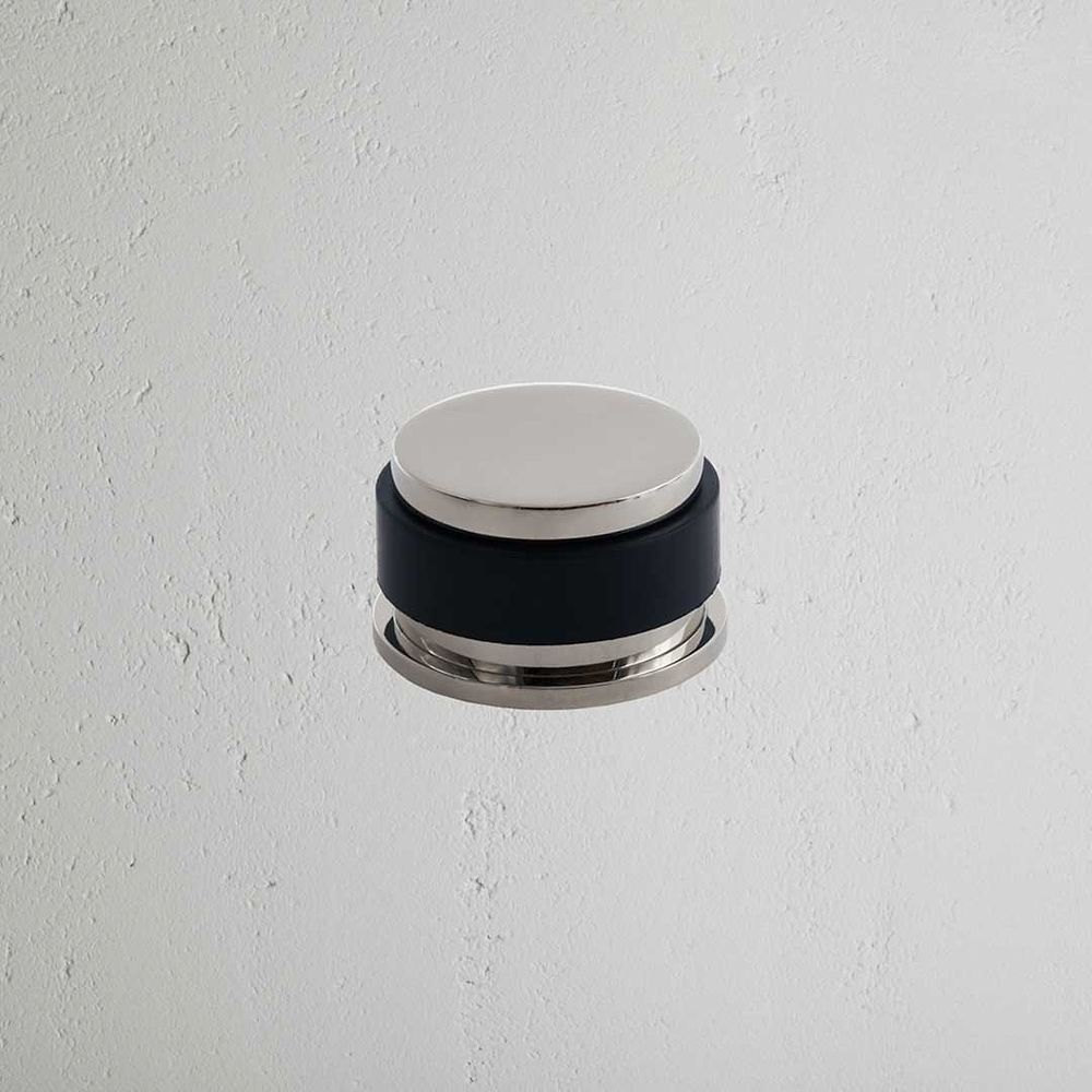 Seymour Door Stop - Polished Nickel