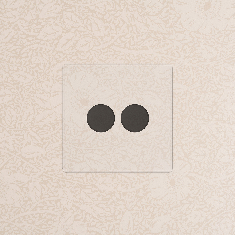 2G Two Way Dimmer Switch - Clear Bronze