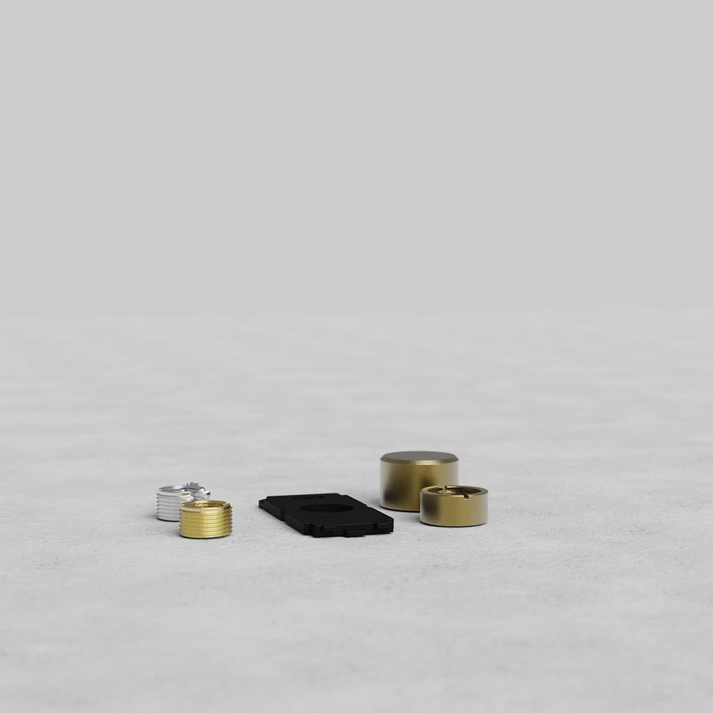 Third Party Dimmer Fitting Kit – Antique Brass