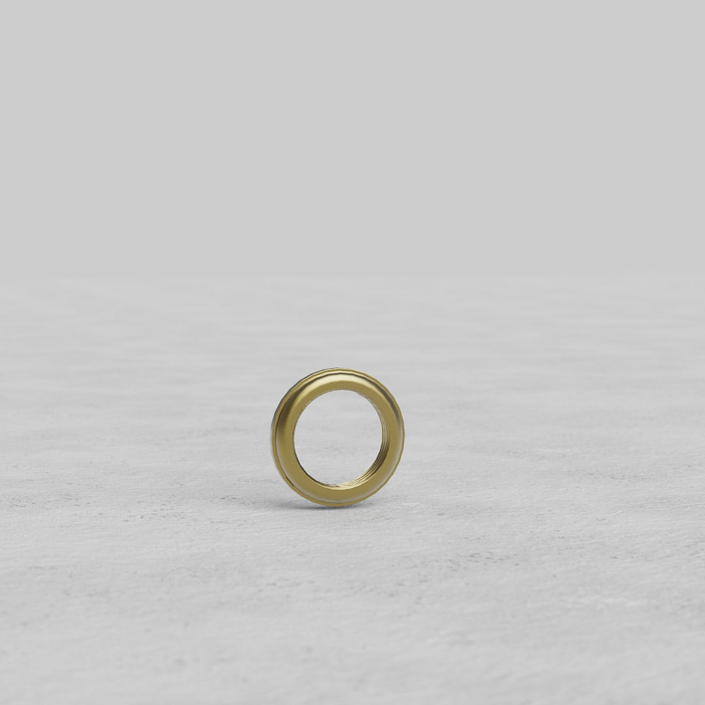 Toggle Brass Ring – Antique Brass