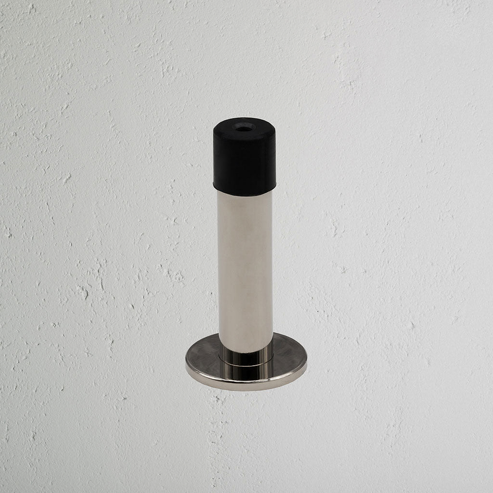 Montpelier Butoir de Porte Murale - Nickel Poli