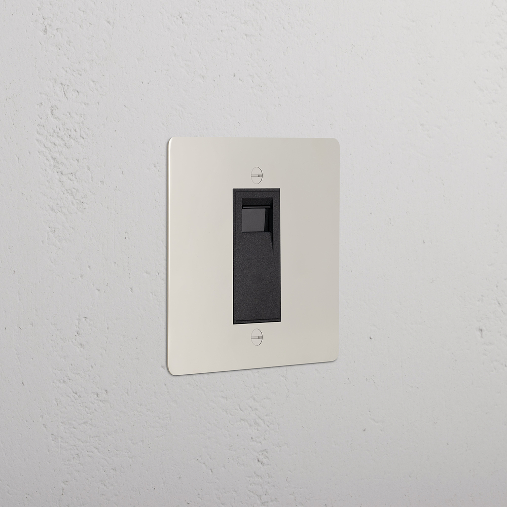 Single BT Master Socket - Polished Nickel | Black