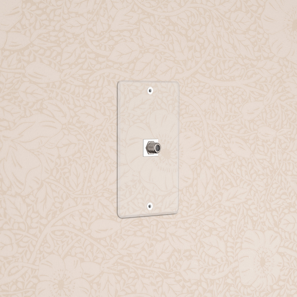 Kew 1G Satellite Keystone - Clear White