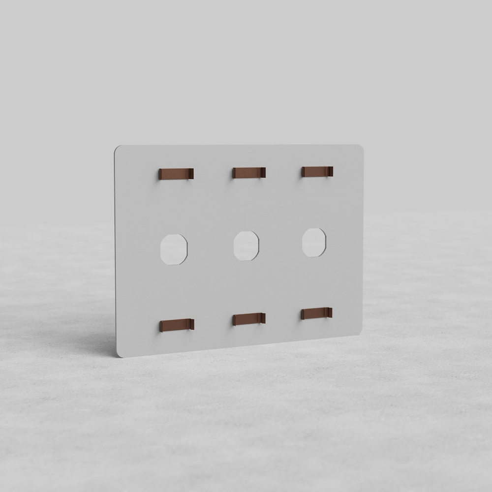 Kew 3G Switch Plate - Paintable