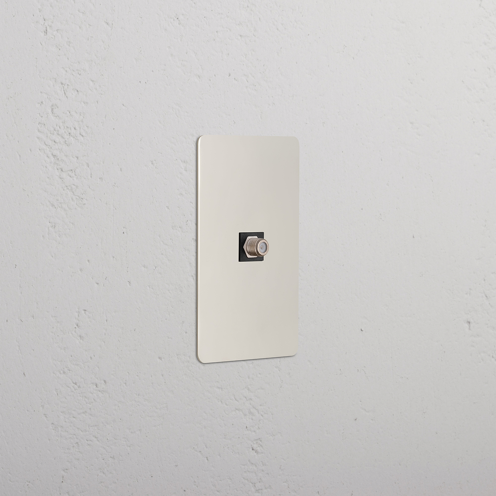 Kew 1G Satellite Keystone - Polished Nickel Black