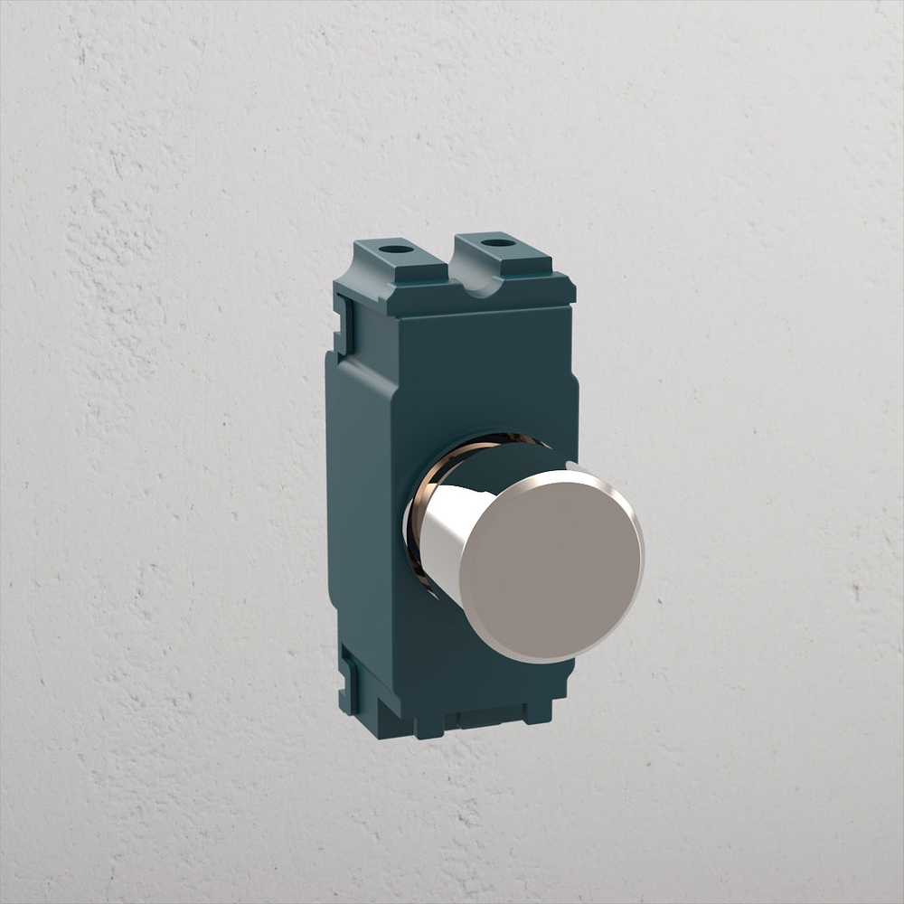 Intermediate Dummy Dimmer Switch Clear Polished Nickel - Clear Polished Nickel