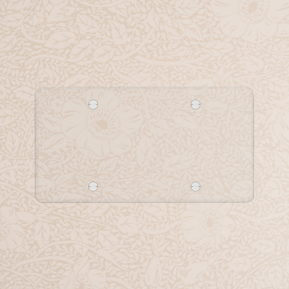 Kew Plaque Obturatrice (Double) - Transparence | Blanc