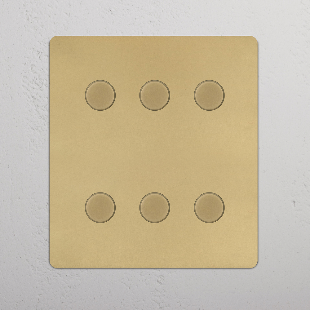 6G Two Way Dimmer Switch - Antique Brass