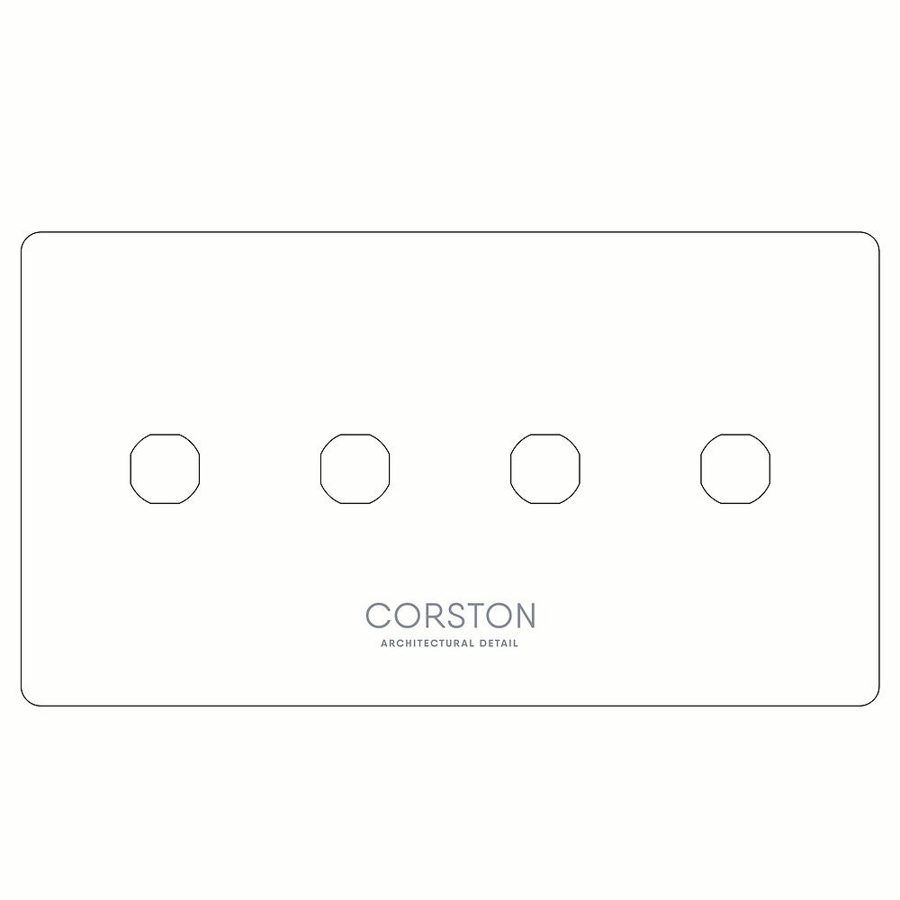 4G Switch Front Plate Paper Template