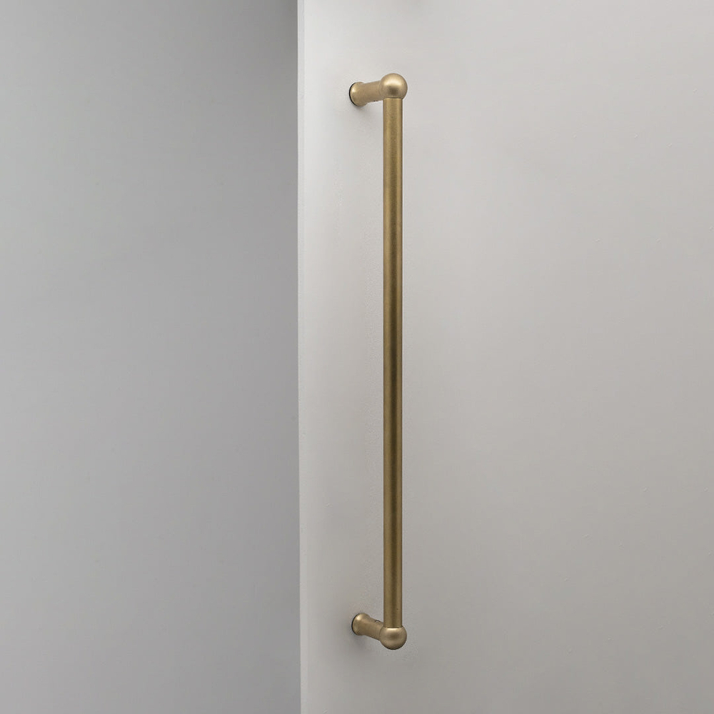 Harper Single Pull Handle 500mm - Antique Brass