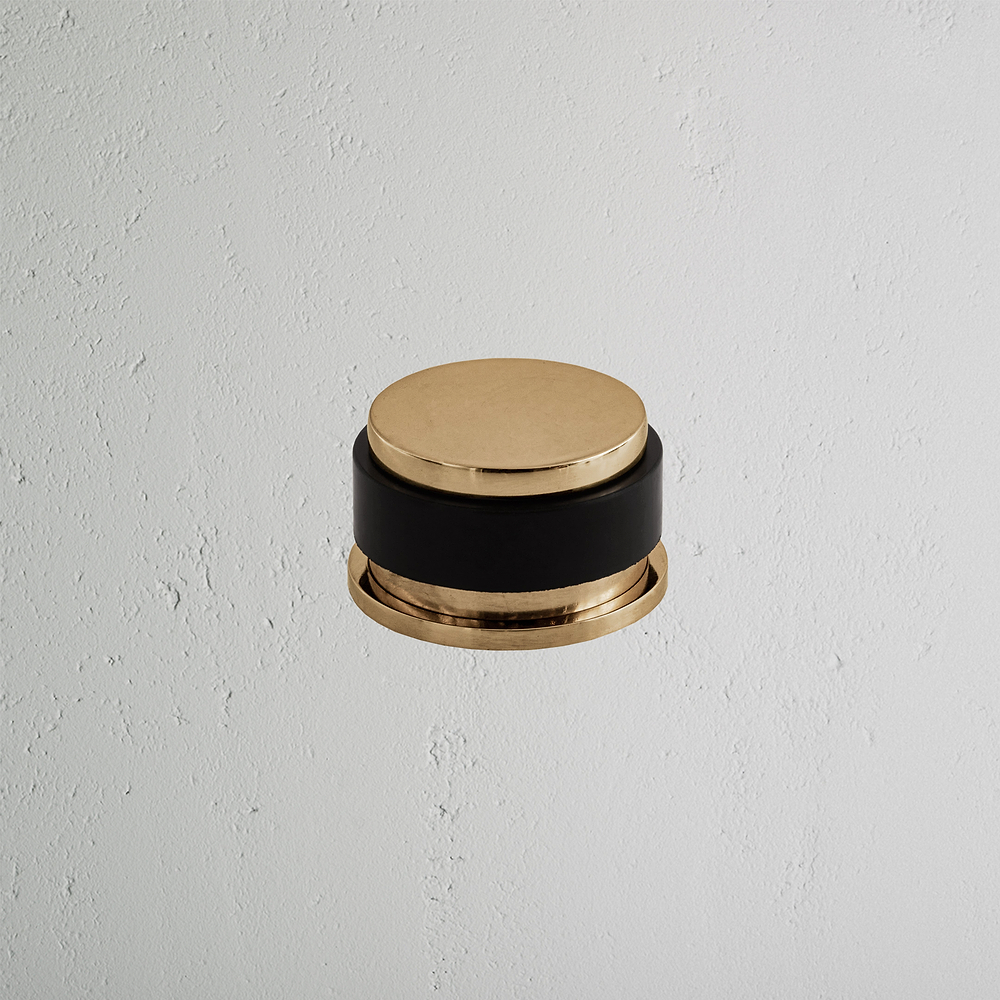 Seymour Door Stop - Antique Brass