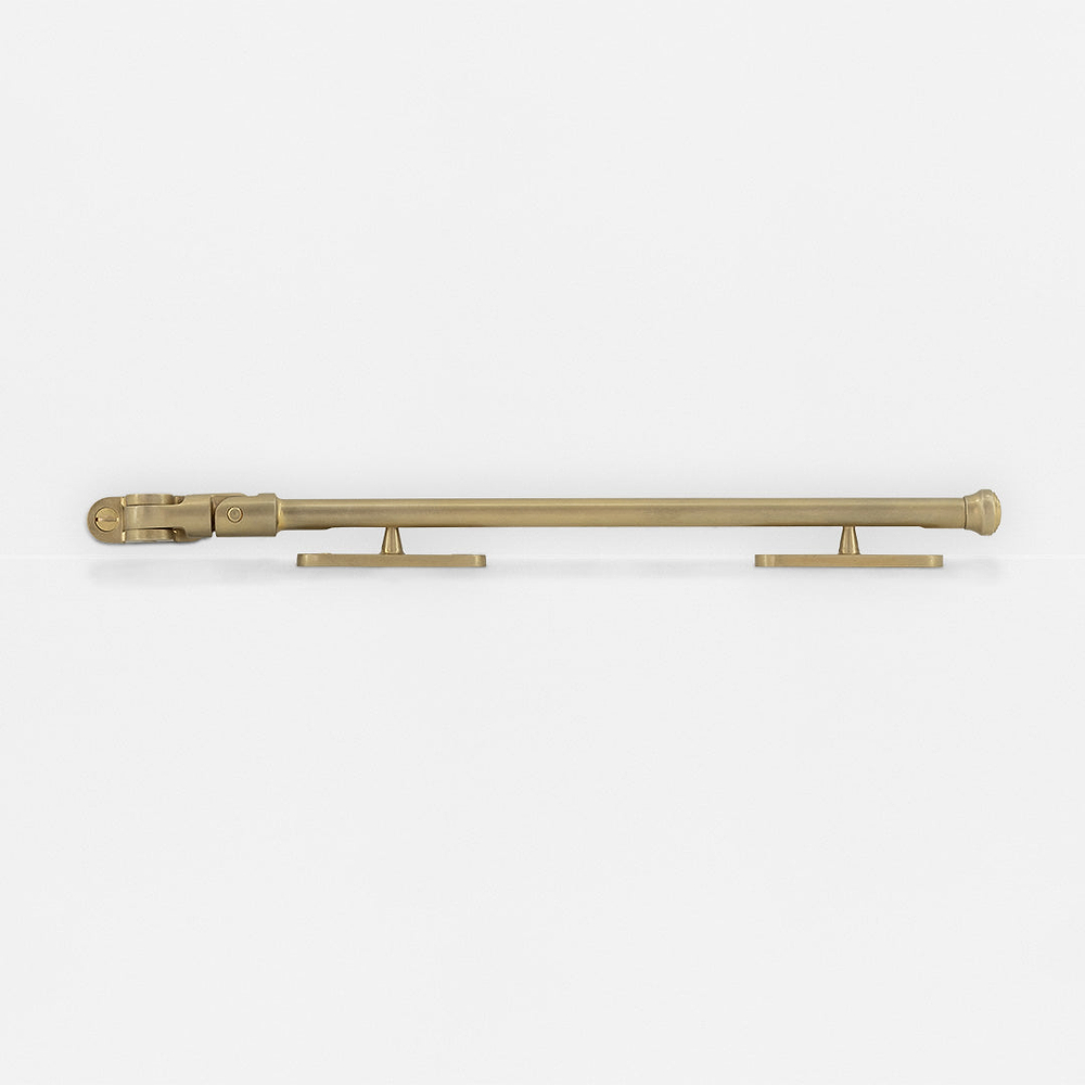Southbank Casement Window Stay 275mm - Antique Brass