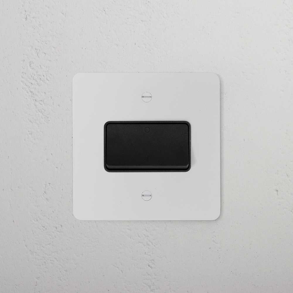 Single Fan Isolator Switch - Paintable | Black
