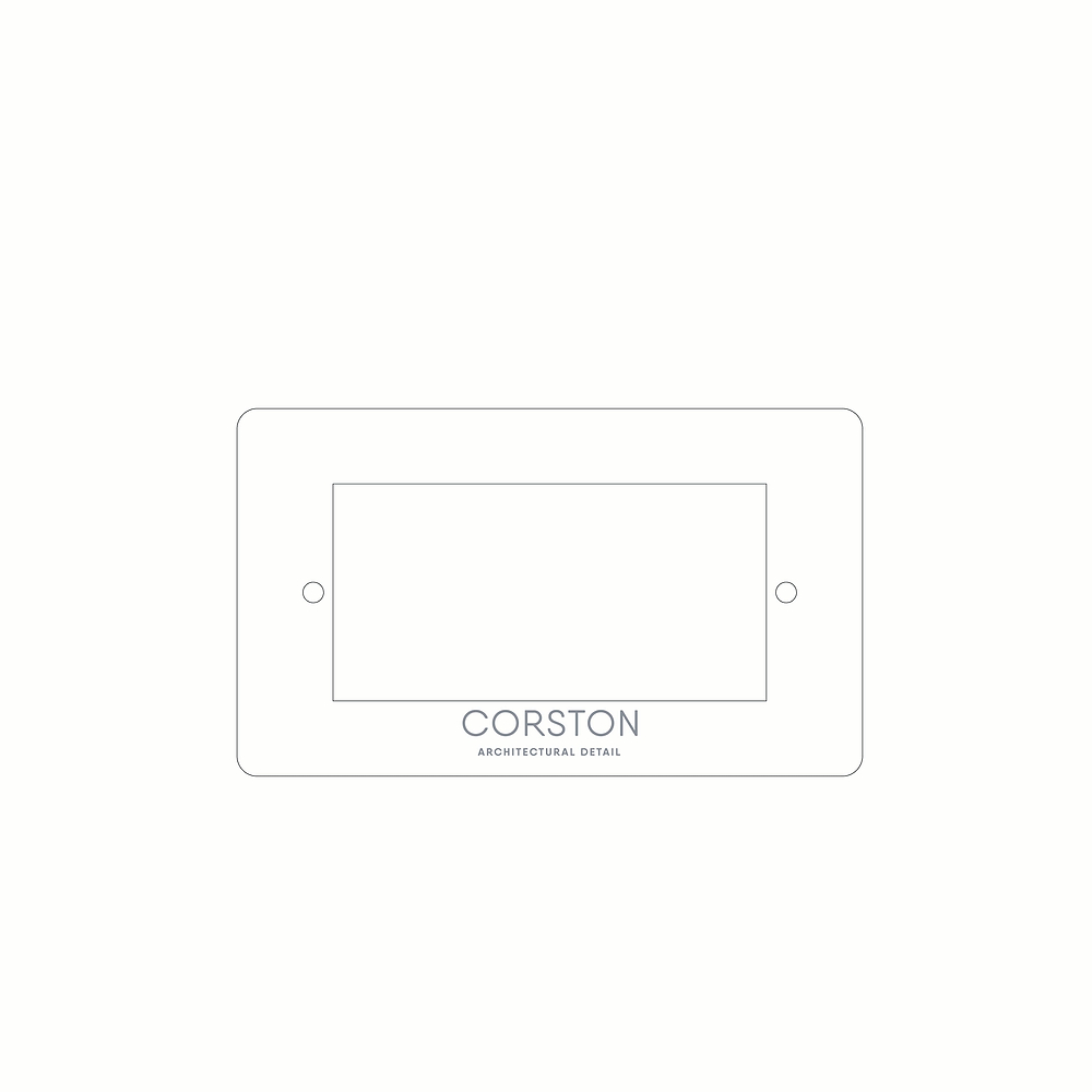 2G Euro Module Front Plate Paper Template