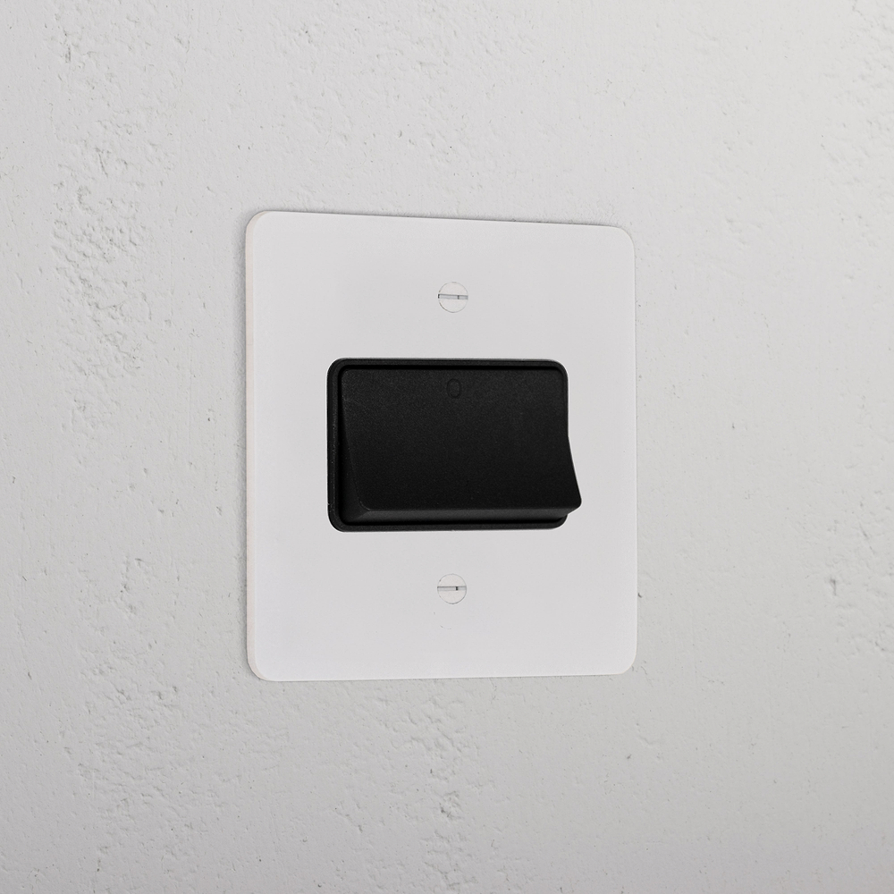 Single Fan Isolator Switch - Paintable | Black