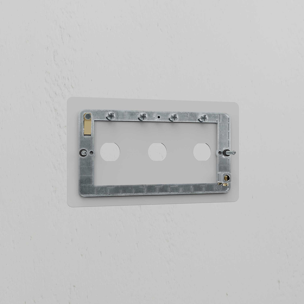 3G Switch Plate - Clear