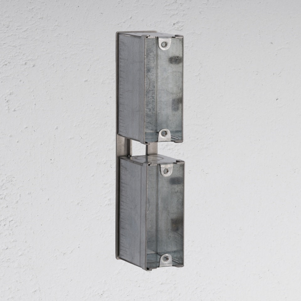 Double Architrave Metal Back Box