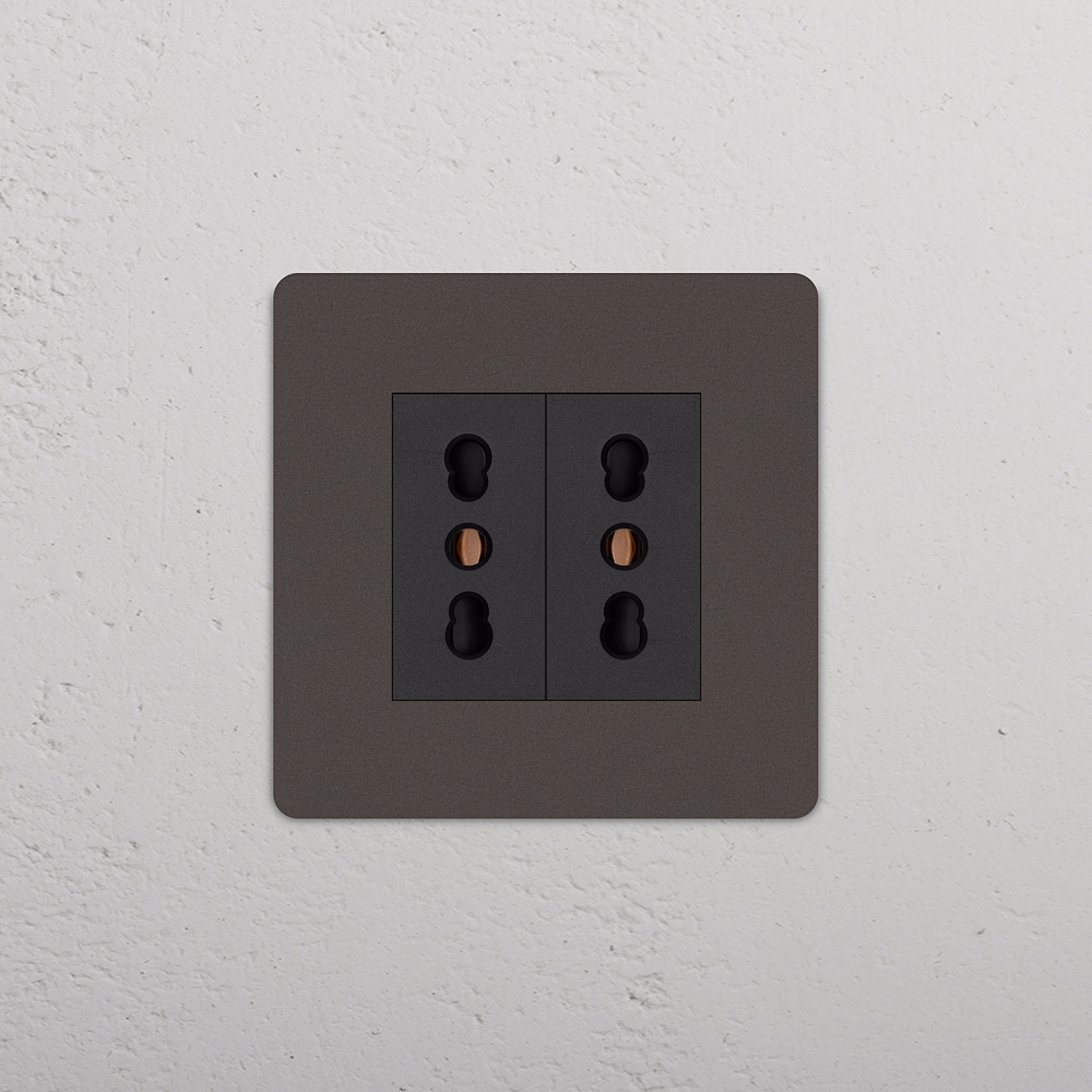 Grove Prise Bipasso x2 (Plaque Simple) - Bronze | Noir