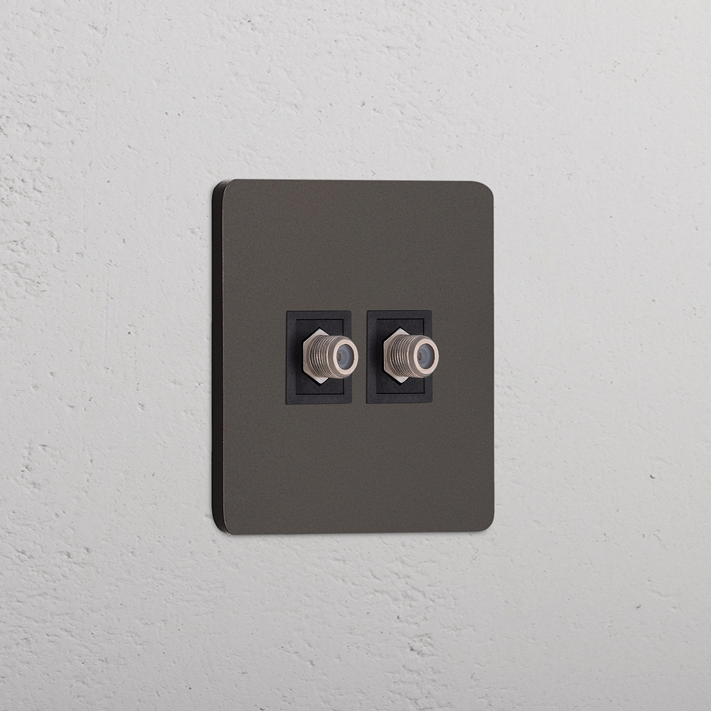 Grove Prise Satellite SAT x2 (Plaque Simple) - Bronze | Noir