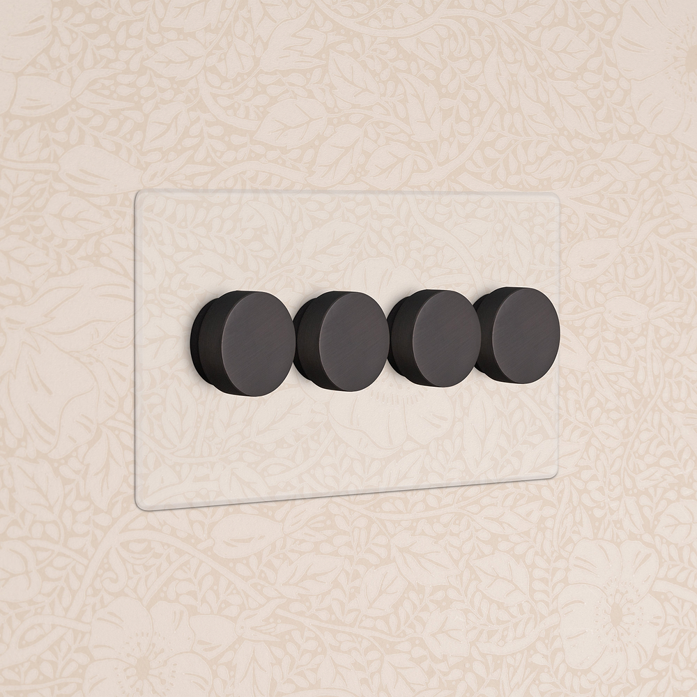 Kew 4G Dimmer Switch - Clear Bronze