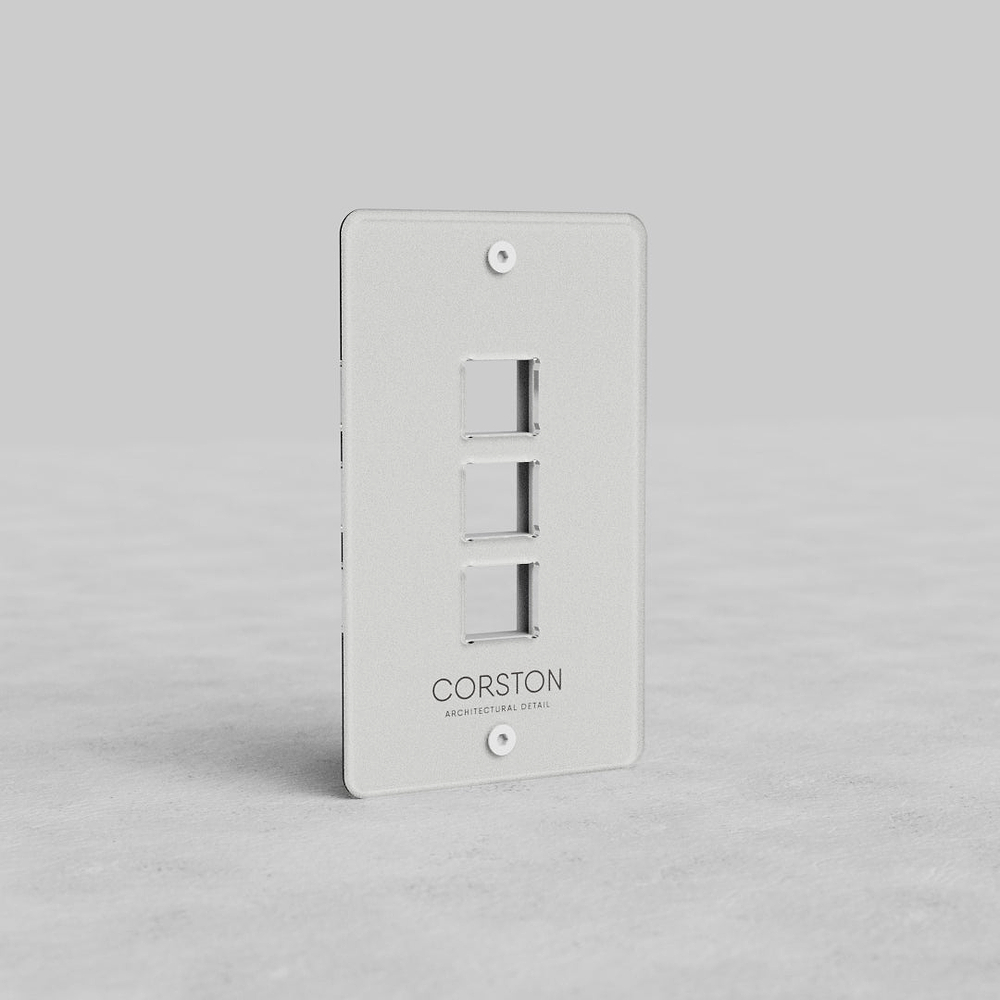 Kew 1G 3x Keystone Plate - Clear