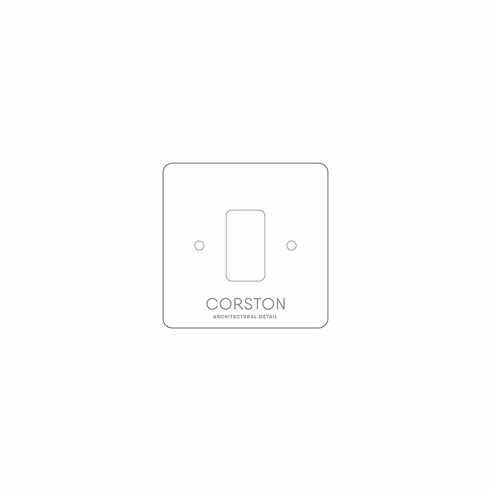 45A Cooker Switch Front Plate Paper Template