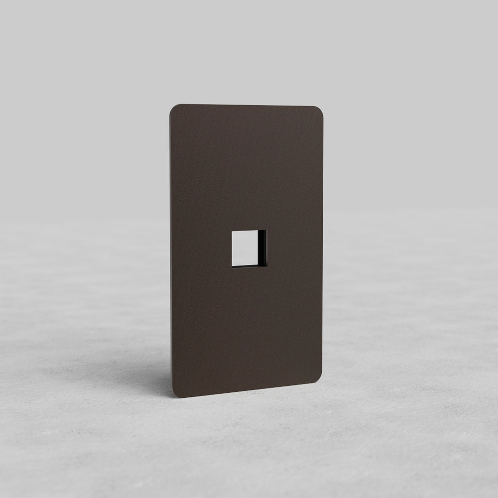 Kew 1G Keystone Plate - Bronze
