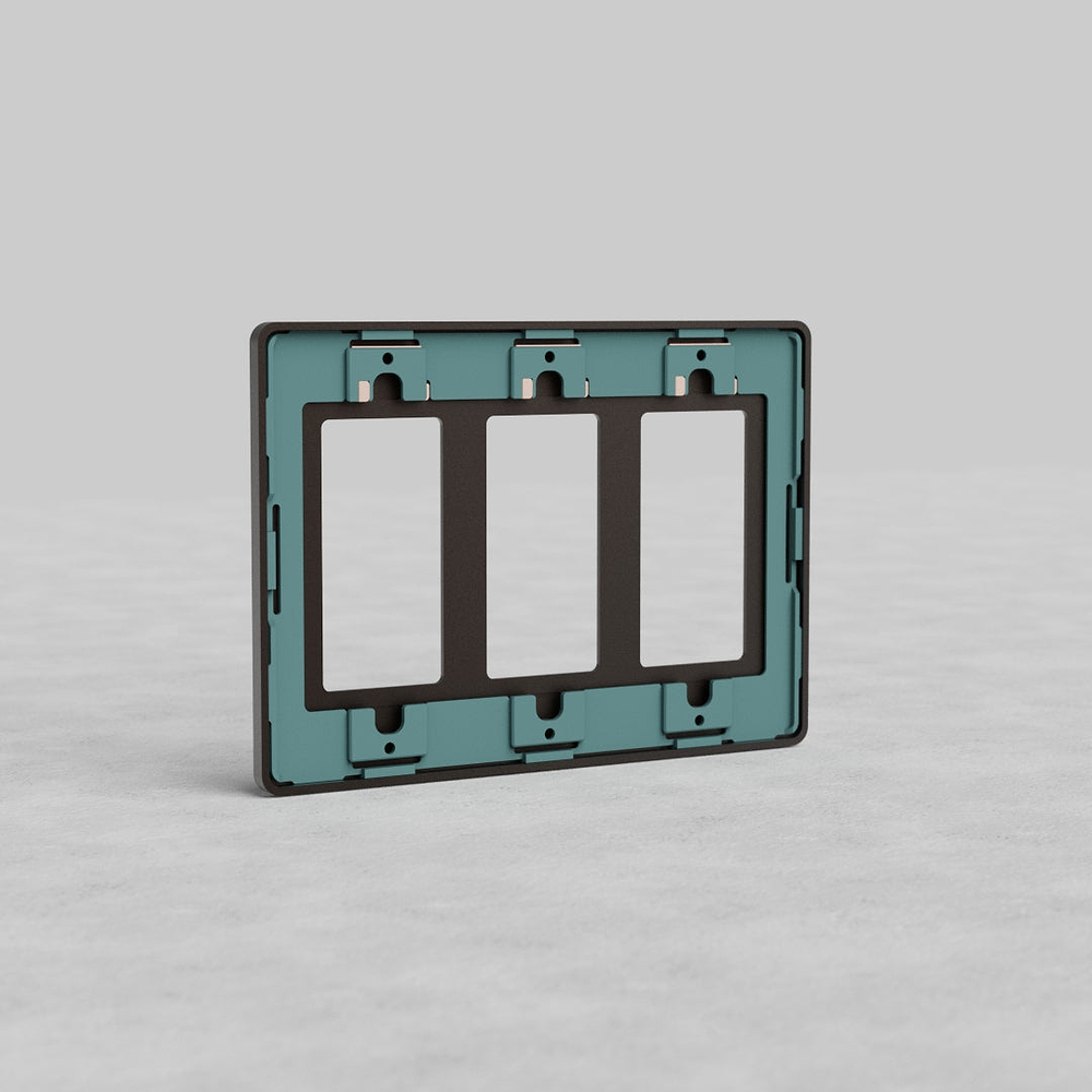 Grove 3G Outlet Plate - Bronze