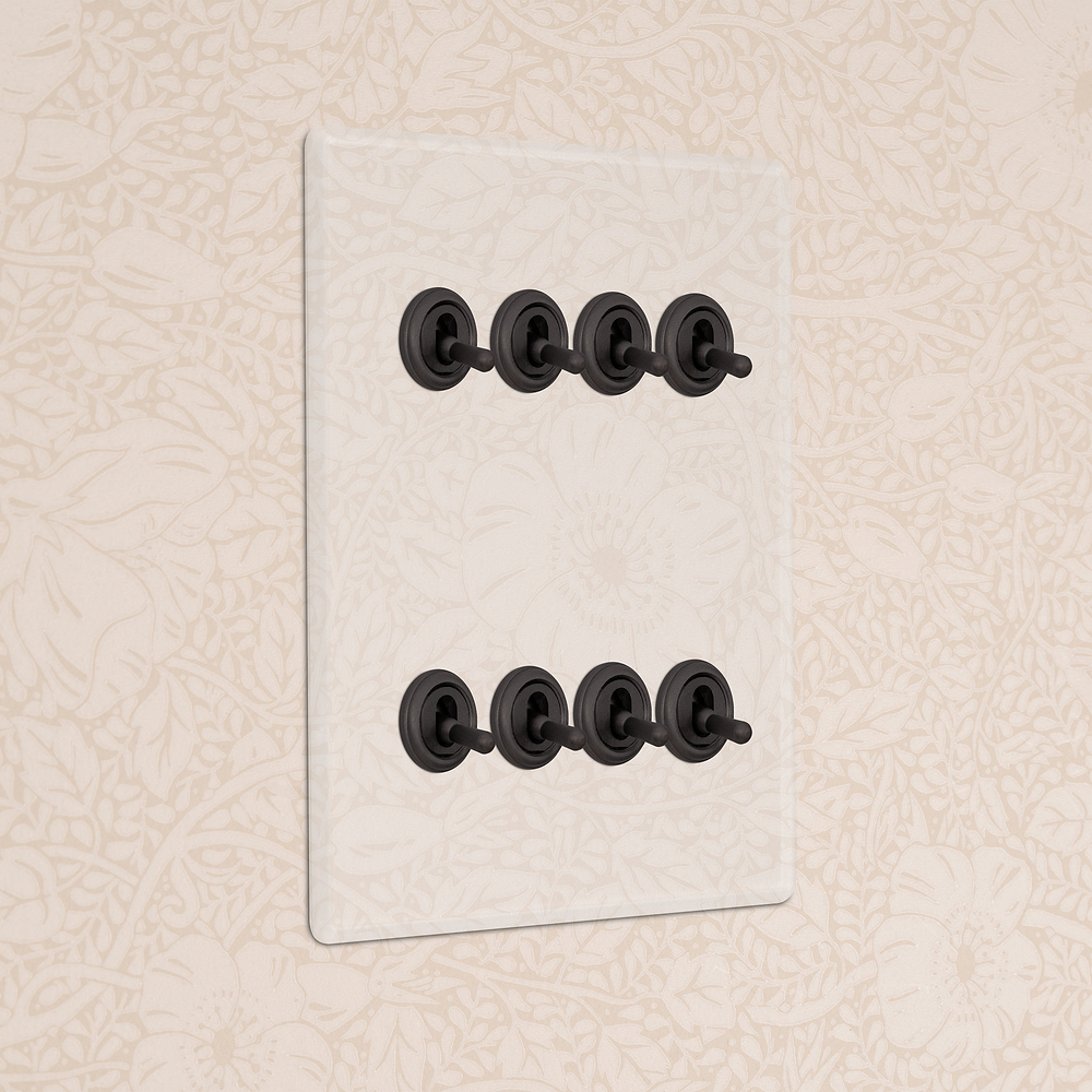 8G Two Way Toggle Switch - Clear Bronze