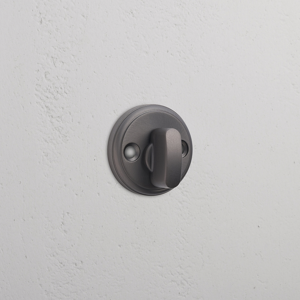 Canning Privacy Deadbolt Set - Bronze