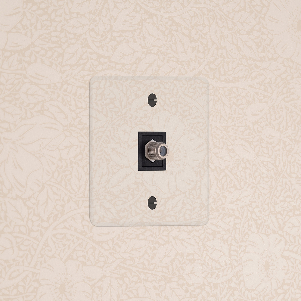 Kew Prise Satellite SAT (Plaque Simple) – Transparence | Noir