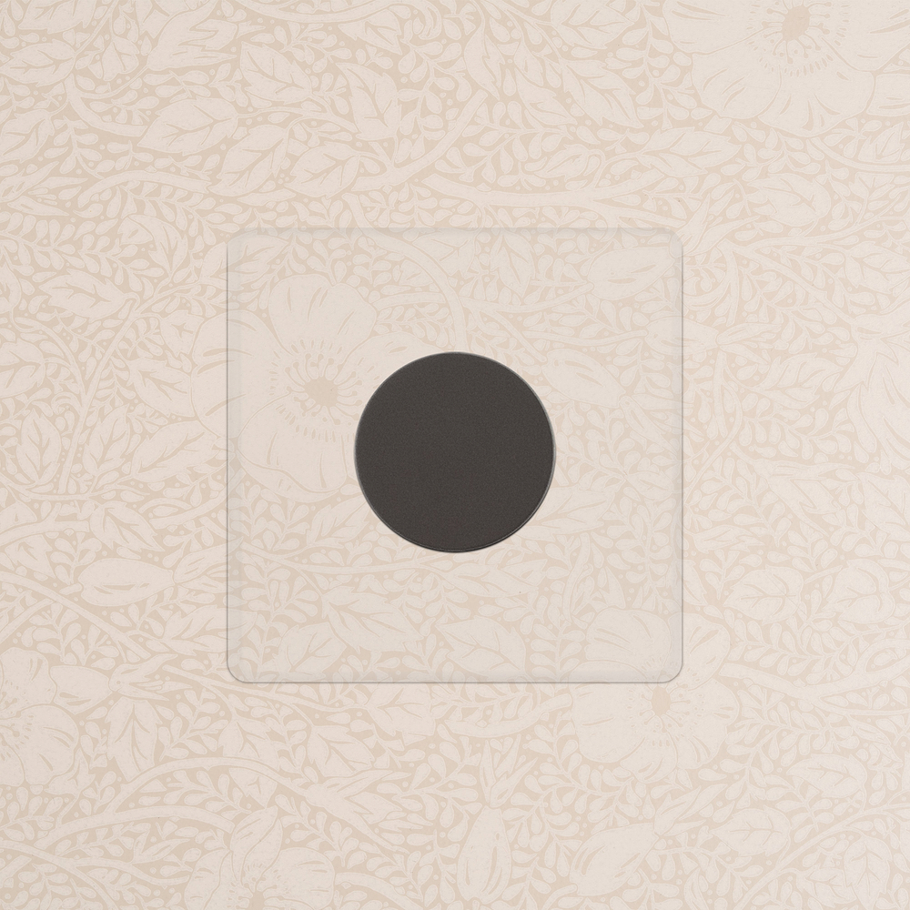 Kew Dimmer Rotativo Singolo – Bronzo Trasparente