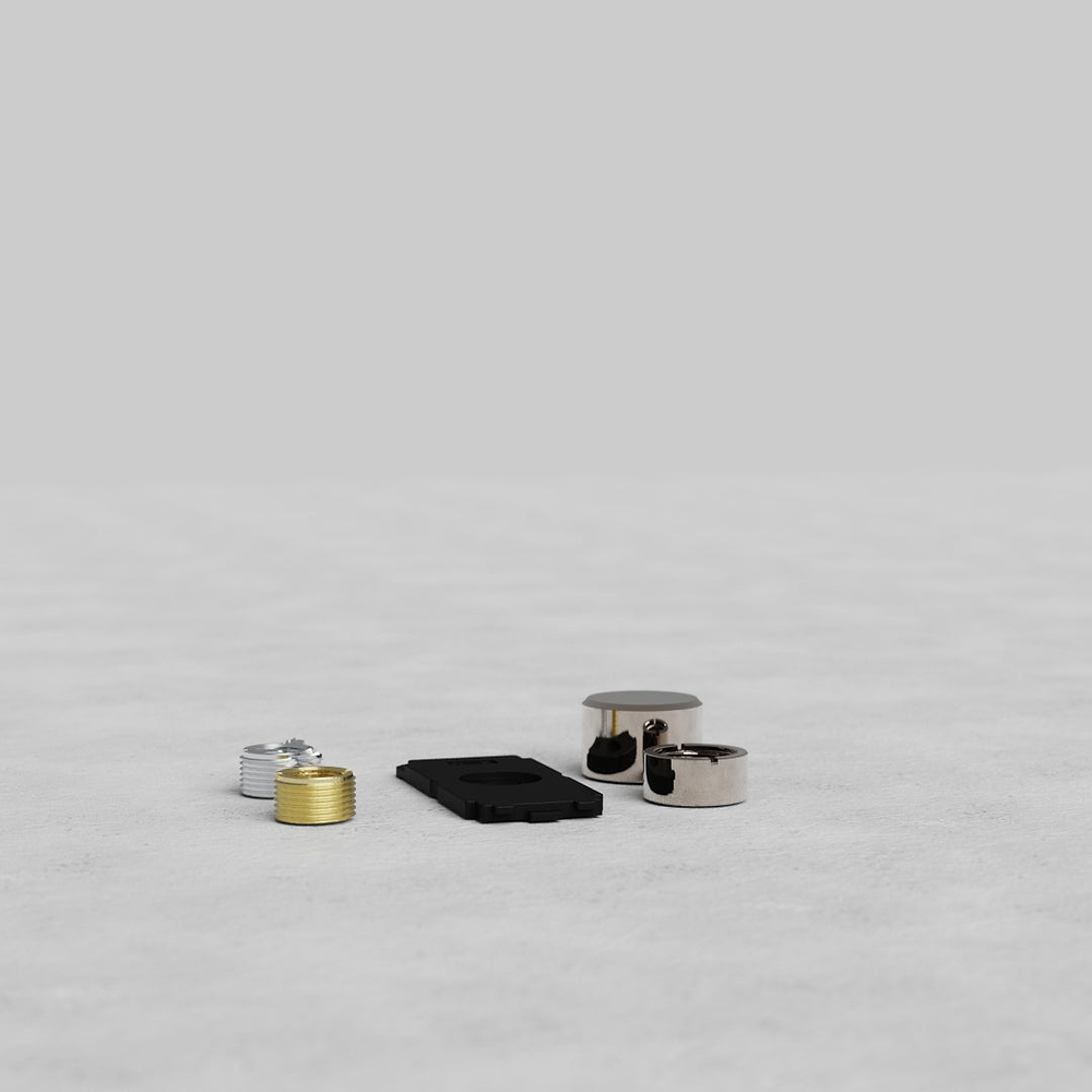 Third Party Dimmer Fitting Kit – Polished Nickel