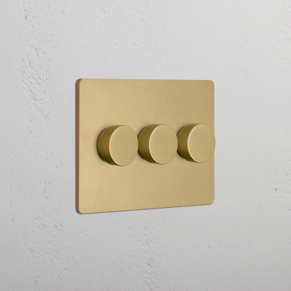 Grove 3G Dimmer Switch - Antique Brass