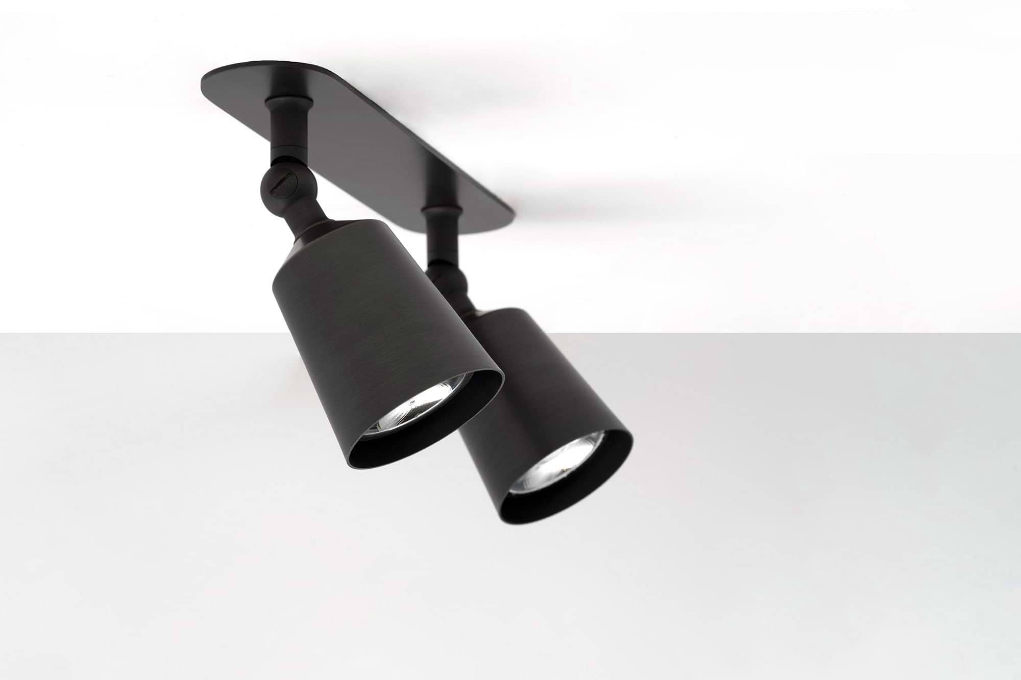 bronze perryn double 35mm spotlight