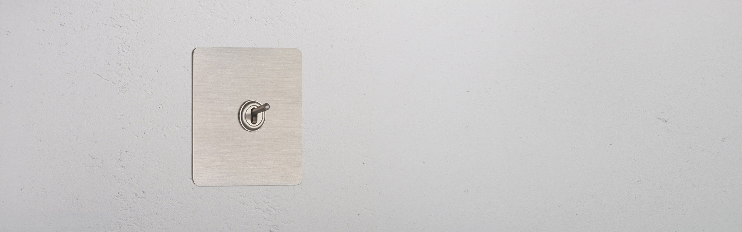 Kew – satin nickel switches & sockets