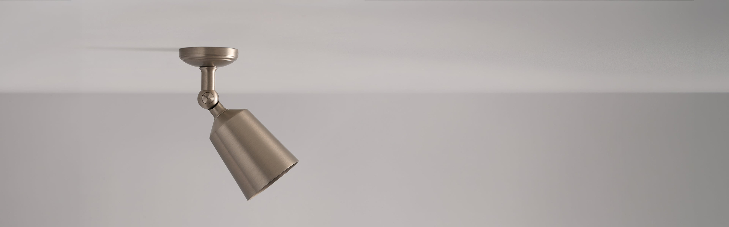 Satin nickel spotlights